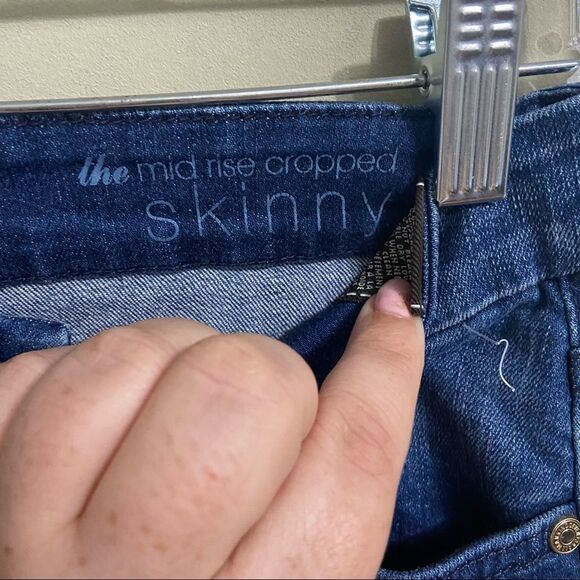 𝅺7famk SZ 26 THE MIDRISE SKINNY CROP - Picture 7 of 9